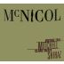 Mitchell McNicol Shiraz 2004 Front Label