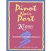 Kramer Port Pinot Noir 2007 Front Label