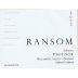 Ransom Selection Pinot Noir 2012 Front Label