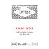 LUTUM La Rinconada Pinot Noir 2012 Front Label