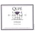 Qupe Central Coast Syrah (375ML half-bottle) 2012 Front Label