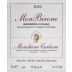 Monchiero Carbone Mon Birone Barbera d'Alba 2010 Front Label