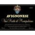 Avignonesi Vino Nobile di Montepulciano 1998 Front Label