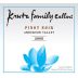Krutz Family Cellars Pinot Noir 2006 Front Label