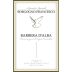 Francesco Borgogno Barbera d'Alba 2012 Front Label