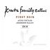 Krutz Family Cellars Akins Vineyard Pinot Noir 2010 Front Label