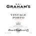 Graham's Vintage Port 1980 Front Label