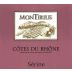 Montirius Serine 2011 Front Label