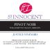 St. Innocent Justice Vineyard Pinot Noir 2012 Front Label