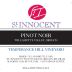 St. Innocent Temperance Hill Vineyard Pinot Noir 2012 Front Label