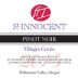 St. Innocent Villages Cuvee Pinot Noir 2013 Front Label