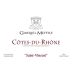 Gabriel Meffre Cotes du Rhone Saint Vincent Red 2013 Front Label