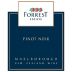 Forrest Estate Pinot Noir 2012 Front Label