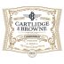 Cartlidge & Browne Chardonnay 2013 Front Label