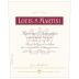 Louis Martini Alexander Valley Cabernet Sauvignon 2012 Front Label