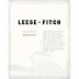 Leese-Fitch Merlot 2013 Front Label