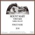Mount Mary Vineyards Pinot Noir 2010 Front Label