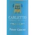 Carletto Pinot Grigio 2014 Front Label
