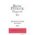 Ryan Patrick Redhead Red 2013 Front Label