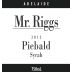 Mr. Riggs Piebald Syrah 2012 Front Label
