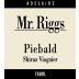 Mr. Riggs Piebald Shiraz Viognier 2012 Front Label