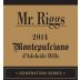 Mr. Riggs Montepulciano 2014 Front Label