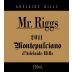 Mr. Riggs Montepulciano 2011 Front Label
