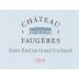 Chateau Faugeres 2014 Front Label