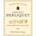 Chateau Berliquet 2014 Front Label