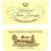 Chateau Pavie Decesse 2014 Front Label