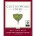 CottonWood Creek Red 2014 Front Label