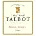 Chateau Talbot 2014 Front Label