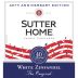 Sutter Home White Zinfandel 40th Anniversary Edition Front Label