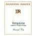 Dauvergne Ranvier Vacqueyras Gran Vin 2012 Front Label
