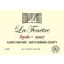 La Fenetre Alisos Vineyard Syrah 2007 Front Label