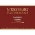 Murdoch James Saleyards Syrah 2013 Front Label