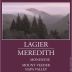Lagier Meredith Mondeuse 2012 Front Label