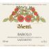 Vietti Barolo Lazzarito 2011 Front Label
