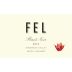 FEL Savoy Vineyard Pinot Noir 2012 Front Label