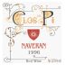 Bodegas Naveran Clos del Pi 1996 Front Label