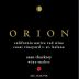 Sean Thackrey Orion Red Blend 2013 Front Label