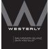 Westerly Sauvignon Blanc 2013 Front Label