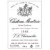 Chateau Montrose 1996 Front Label