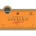 Finca Sobreno Ildefonso Toro 2009 Front Label