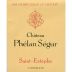Chateau Phelan Segur 1996 Front Label