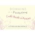Domaine de la Fouquette Cotes de Provence Rose 2014 Front Label