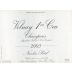 Nicolas Potel Volnay Champans Premier Cru 2005 Front Label