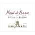 Alain Jaume Cotes du Rhone Haut de Brun Rouge 2012 Front Label