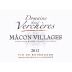 Domaine des Vercheres Macon Villages 2013 Front Label