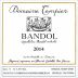 Domaine Tempier Bandol Rose 2014 Front Label